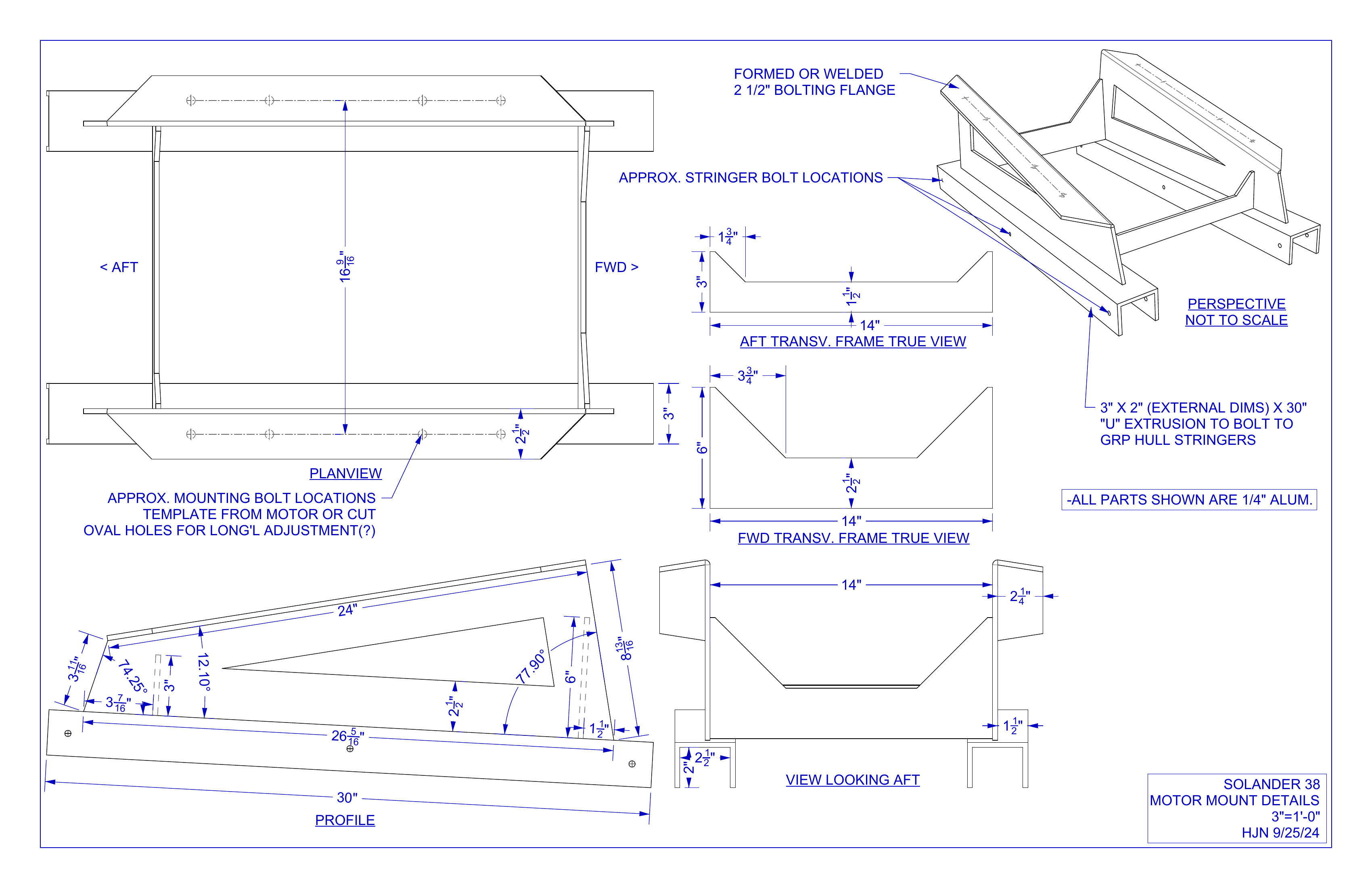 motor mount details