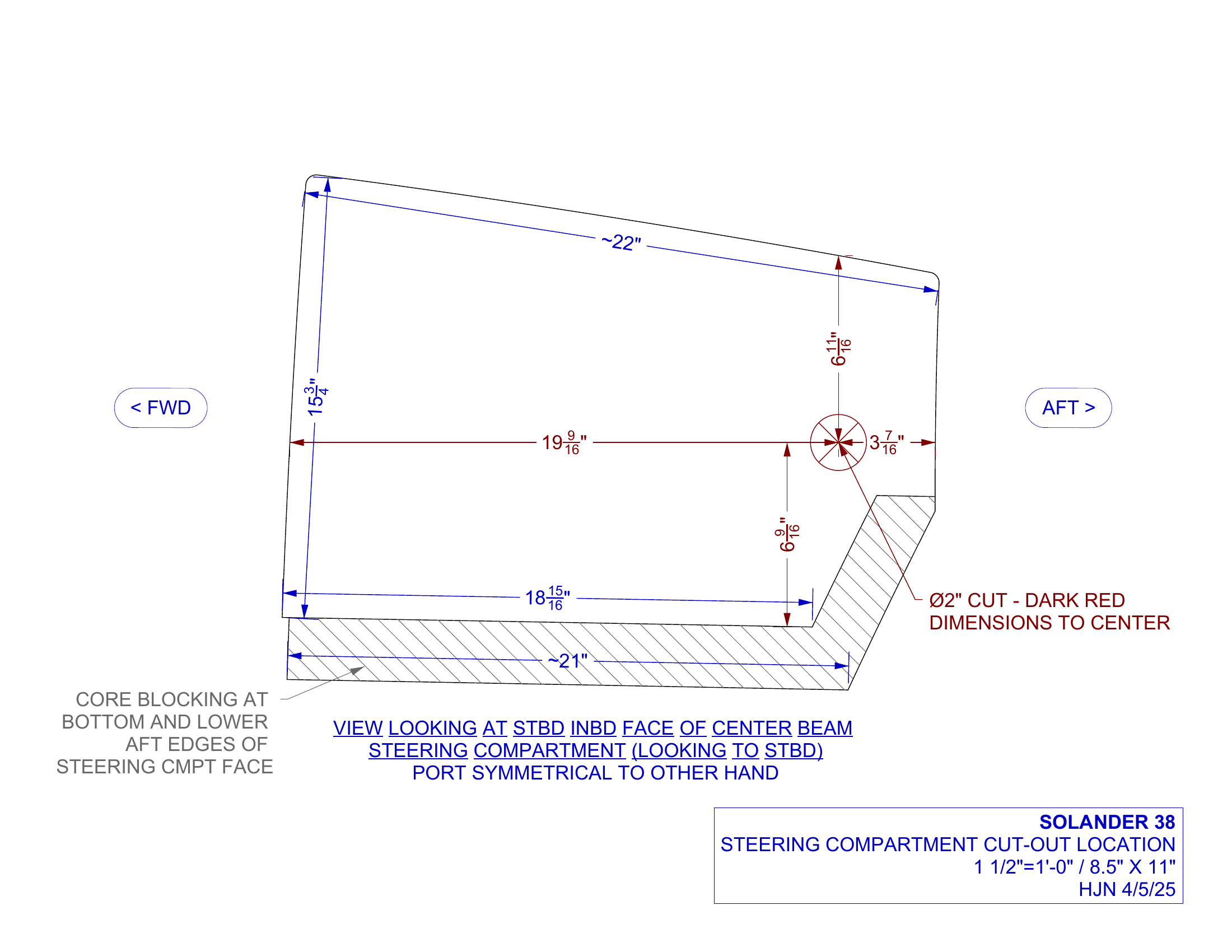 steering component cut-out