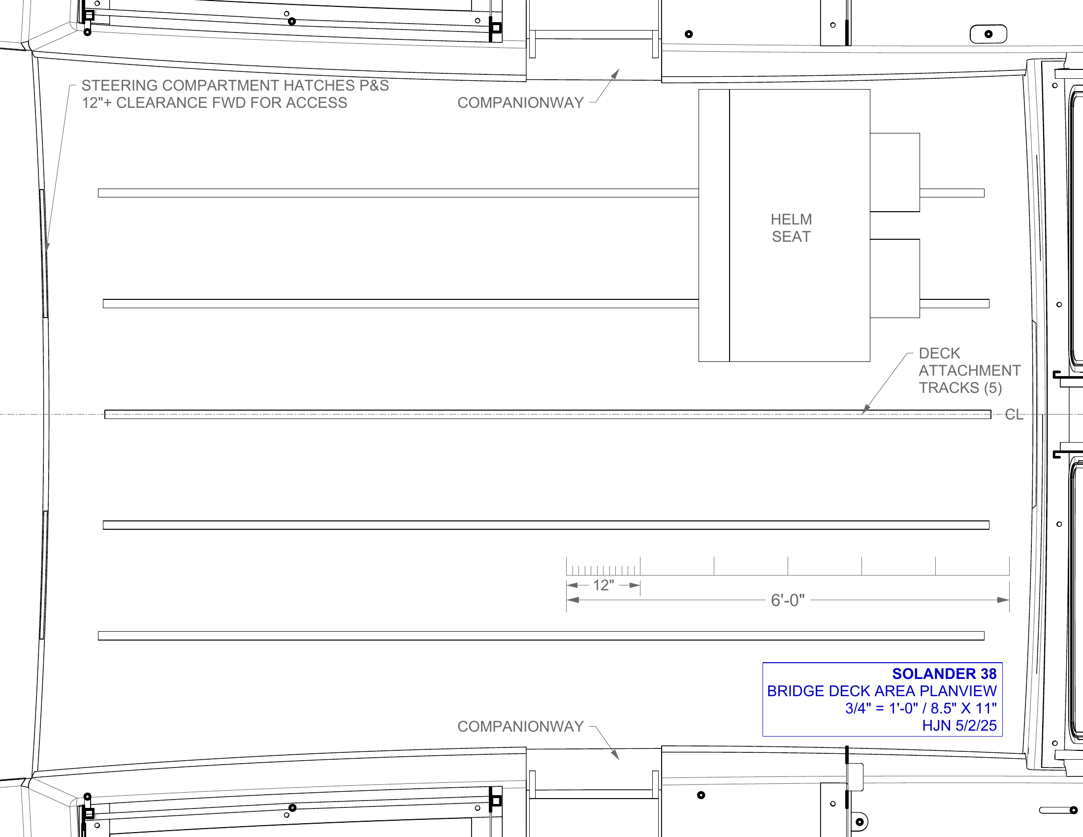 bridge deck area planview