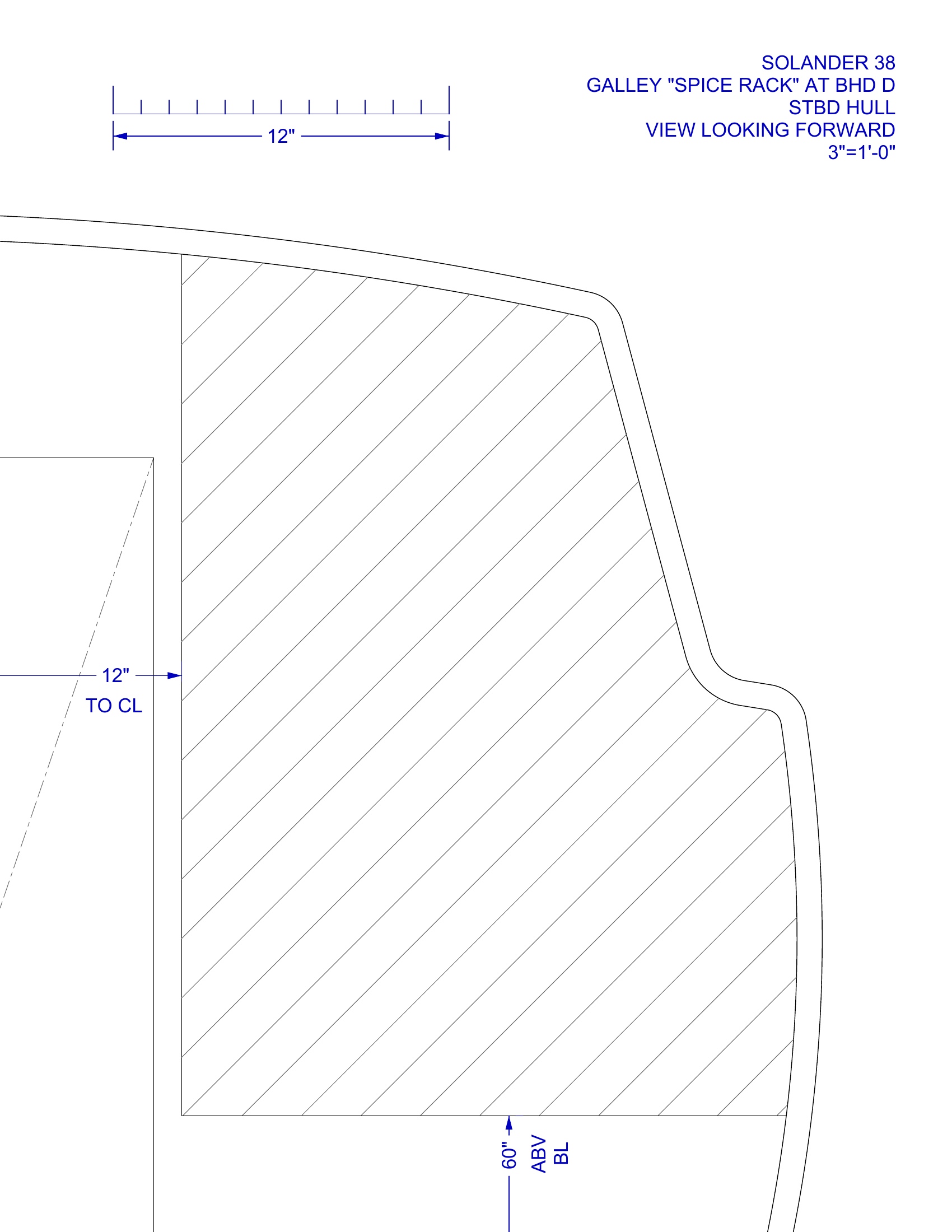 bulkhead D section - upper starboard spice rack