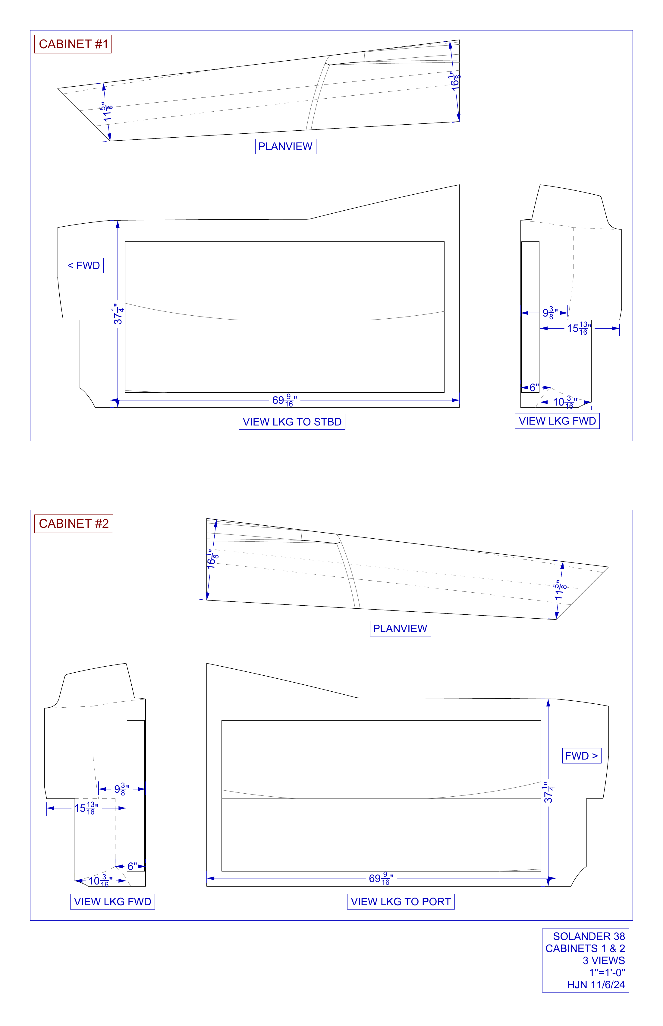 cabinets 1 & 2