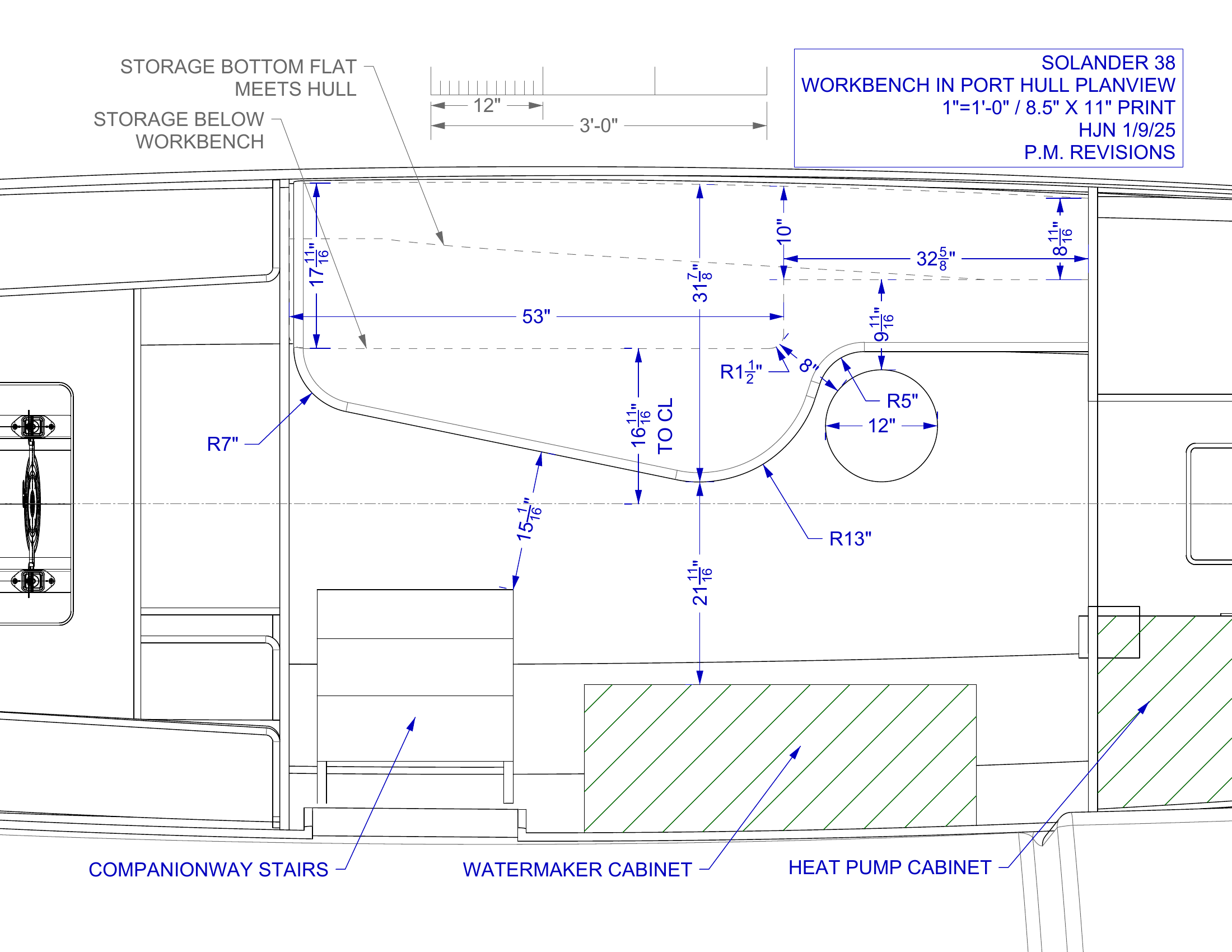 Port hull work bench planview PM revisions