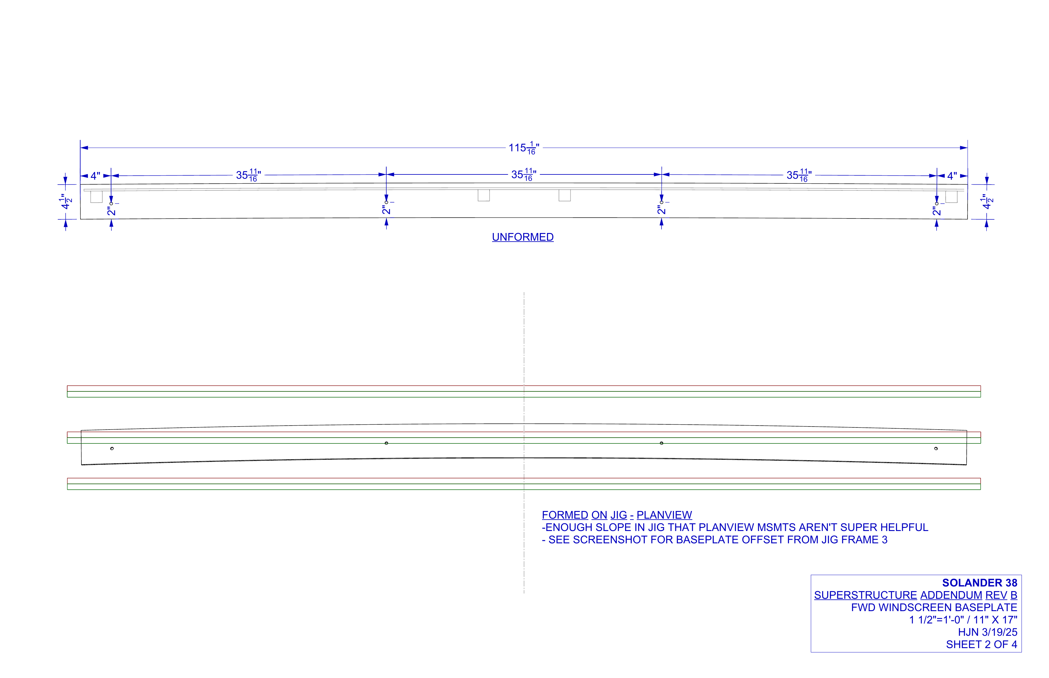 superstucture addendum rev B sheet 2 of 4