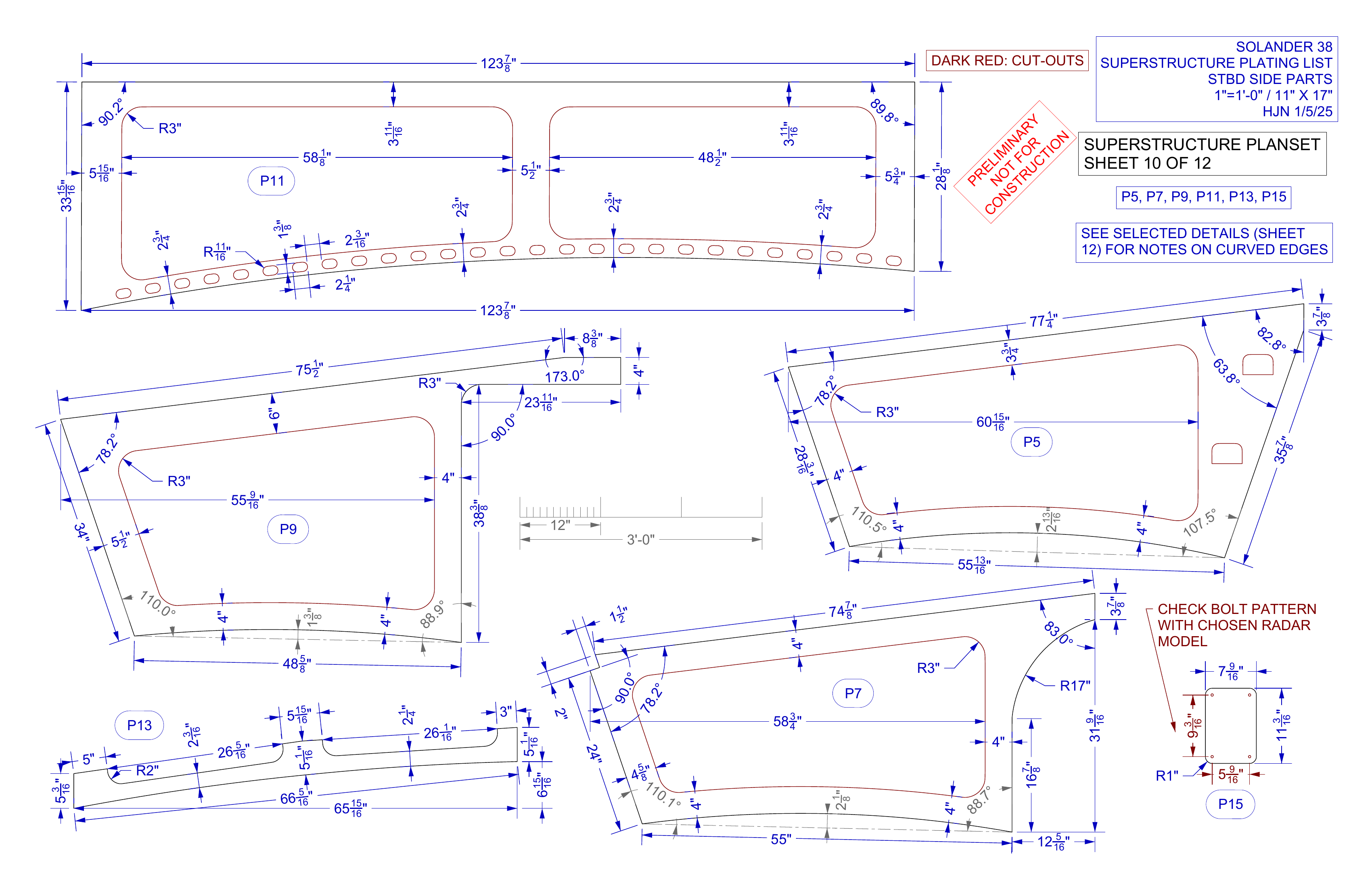 superstructure sheet 10 of 12 PRELIM