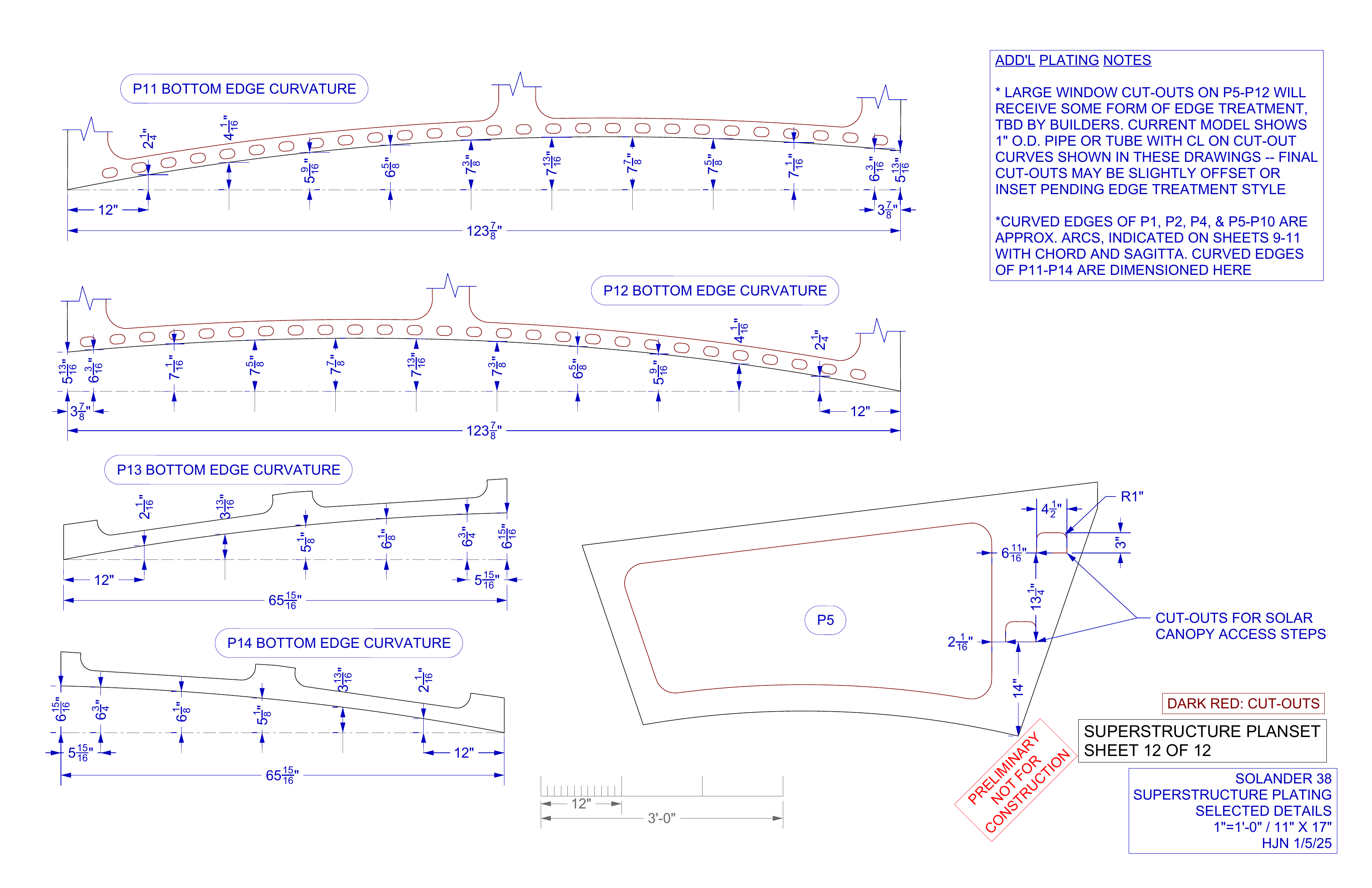 superstructure sheet 12 of 12 PRELIM