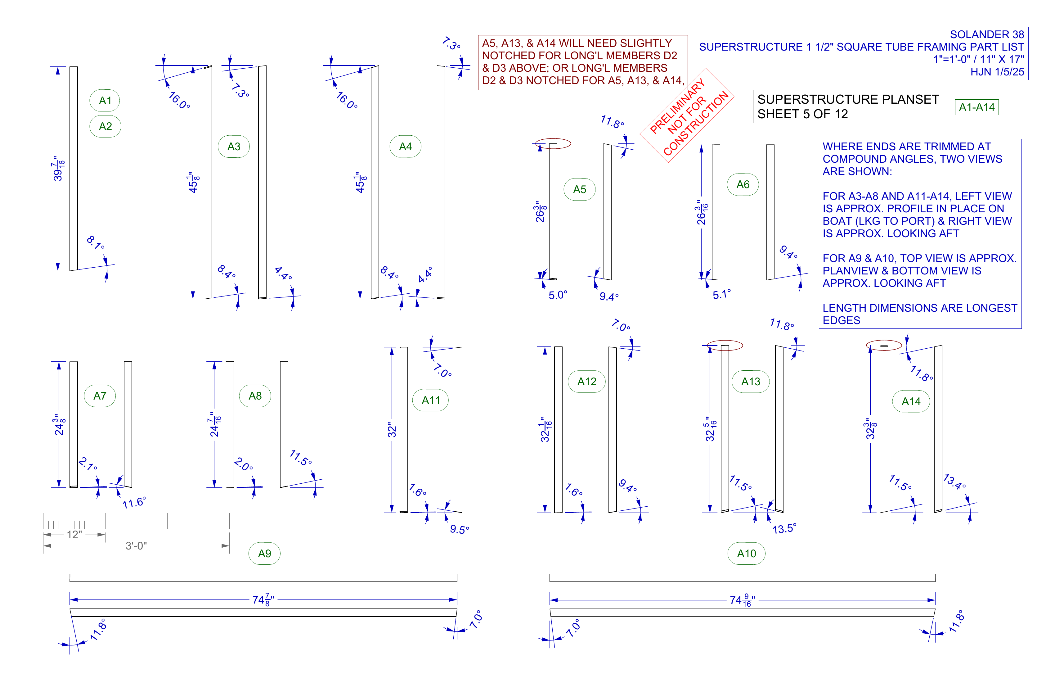 superstructure sheet 5 of 12 PRELIM
