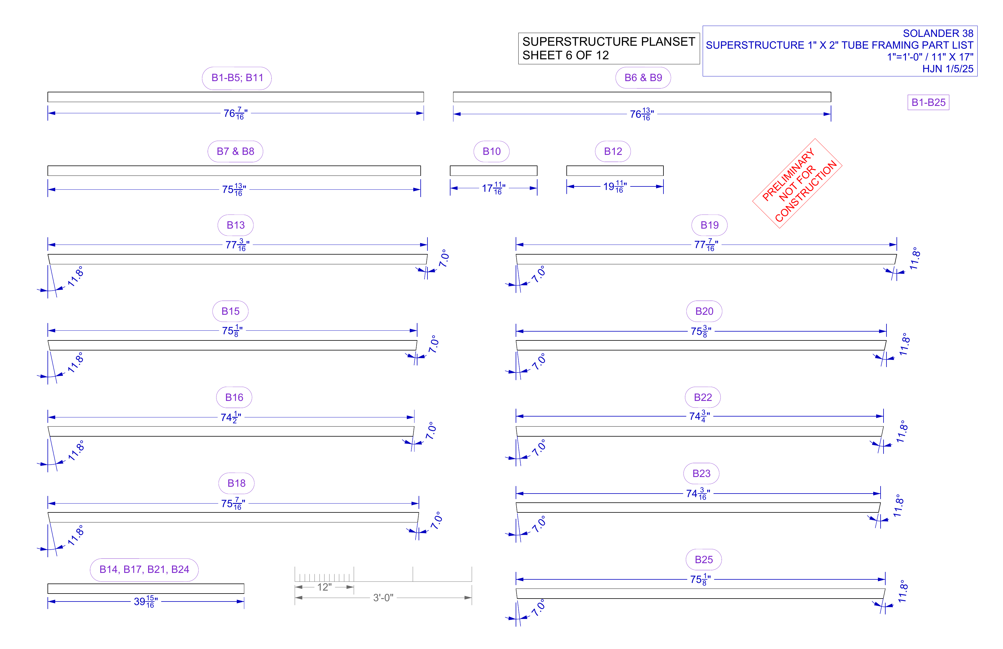 superstructure sheet 6 of 12 PRELIM