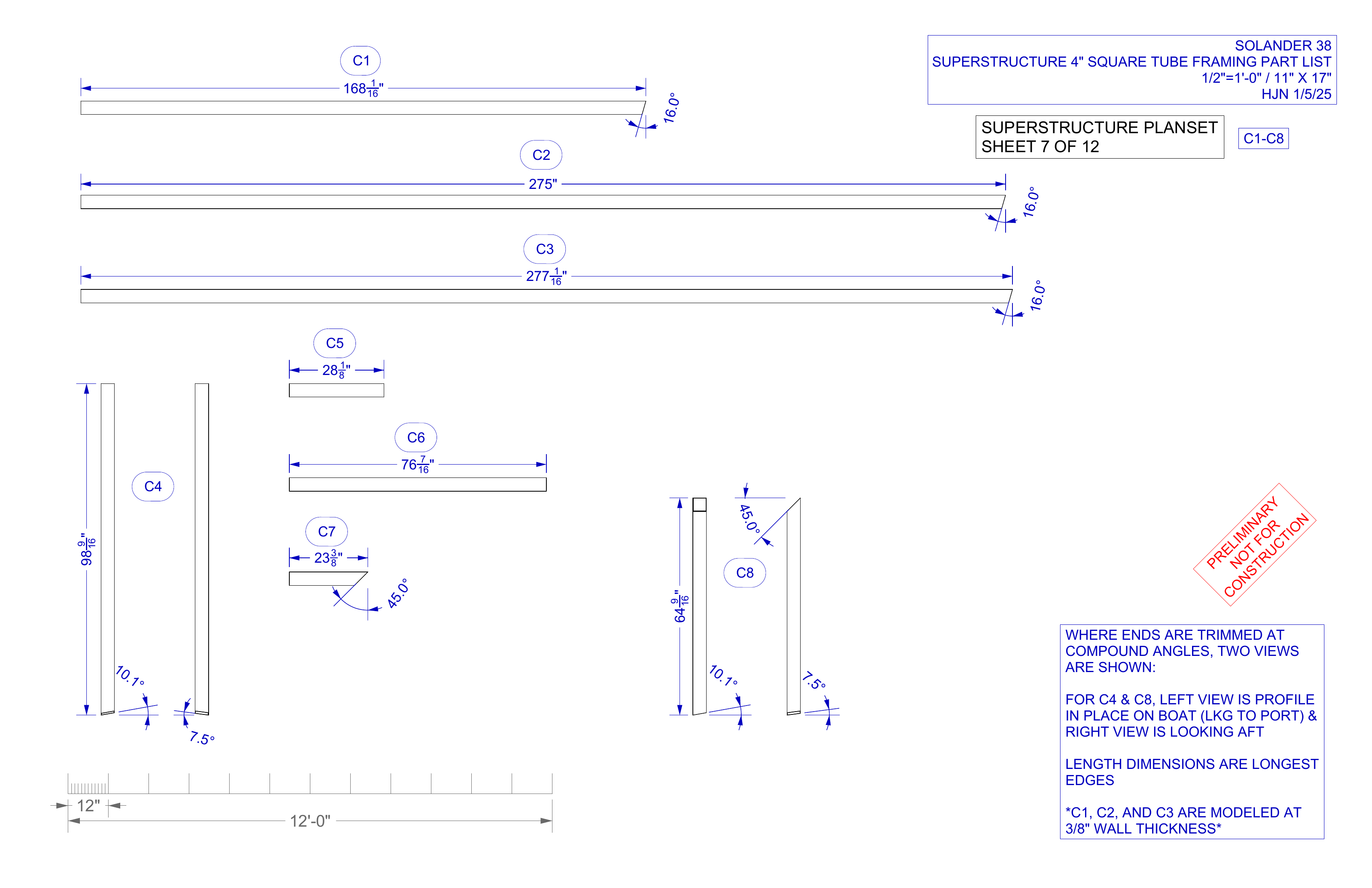 superstructure sheet 7 of 12 PRELIM