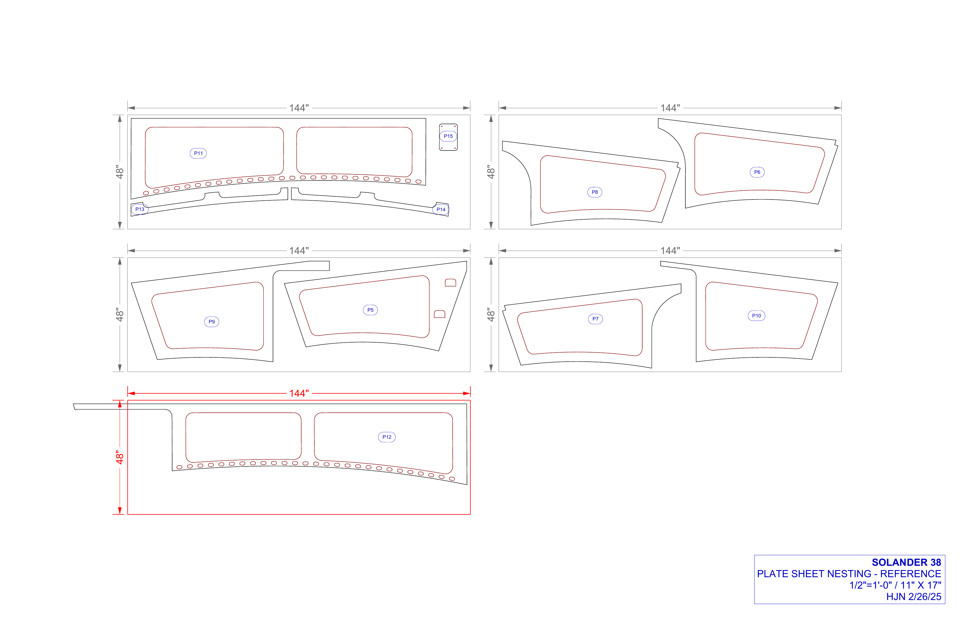 plate sheet nesting